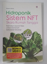HIDROPONIK SISTEM NFT SKALA RUMAH TANGGA