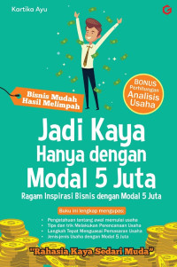 JADI KAYA HANYA DENGAN MODAL 5 JUTA