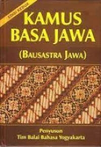 KAMUS BASA JAWA (BAUSASTRA JAWA)EDISI KEDUA