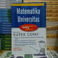 MATEMATIKA UNIVERSITAS SCHAUM'S EASY OUTLINES