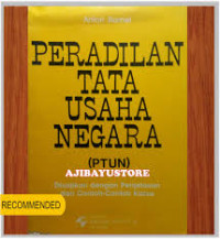 PERADILAN TATA USAHA NEGARA