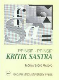 PRINSIP-PRINSIP KRITIK SASTRA
