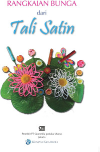 RANGKAIAN BUNGA DARI TALI SATIN