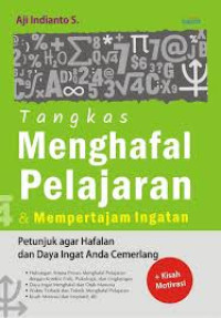 TANGKAS MENGHAFAL PELAJARAN DAN MEMPERTAJAM INGATAN