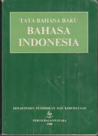 TATA BAHASA BAKU BAHASA INDONESIA