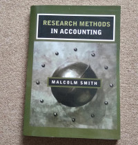 RESEARCH METHODS IN ACCOUNTING
