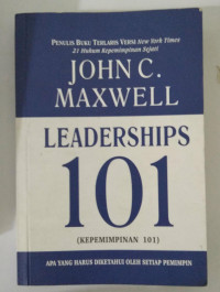 LEADERSHIPS 101 (KEPEMIMPINAN 101)