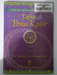TAFSIR IBNU KATSIR JUZ 20