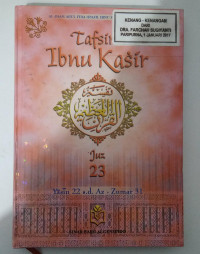 TAFSIR IBNU KATSIR JUZ 23