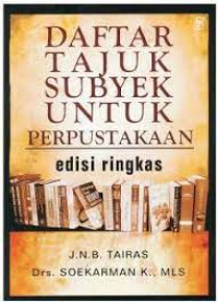 DAFTAR TAJUK SUBYEK UNTUK PERPUSTAKAAN EDISI RINGKAS