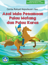 EBOOK ASAL MULA PENAMAAN PULAU MATANG DAN PULAU KARAS