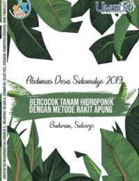 EBOOK BERCOCOK TANAM HIDROPONIK DENGAN METODE RAKIT APUNG