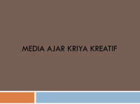 EBOOK MEDIA AJAR KRIYA KREATIF