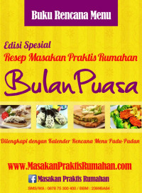 EBOOK RESEP MASAKAN PRAKTIS RUMAHAN BULAN PUASA