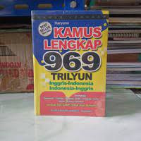 KAMUS LENGKAP 969 TRILYUN INGGRIS-INDONESIA INDONESIA-INGGRIS
