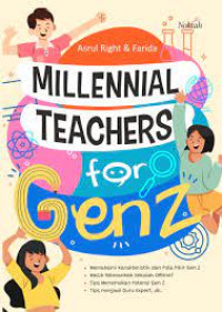 MILLENIAL TEACHERS FOR GEN Z