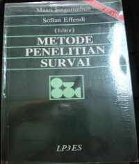 METODE PENELITIAN SURVAI